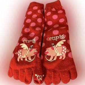 Women's CUPIG toe socks - one size - good condition